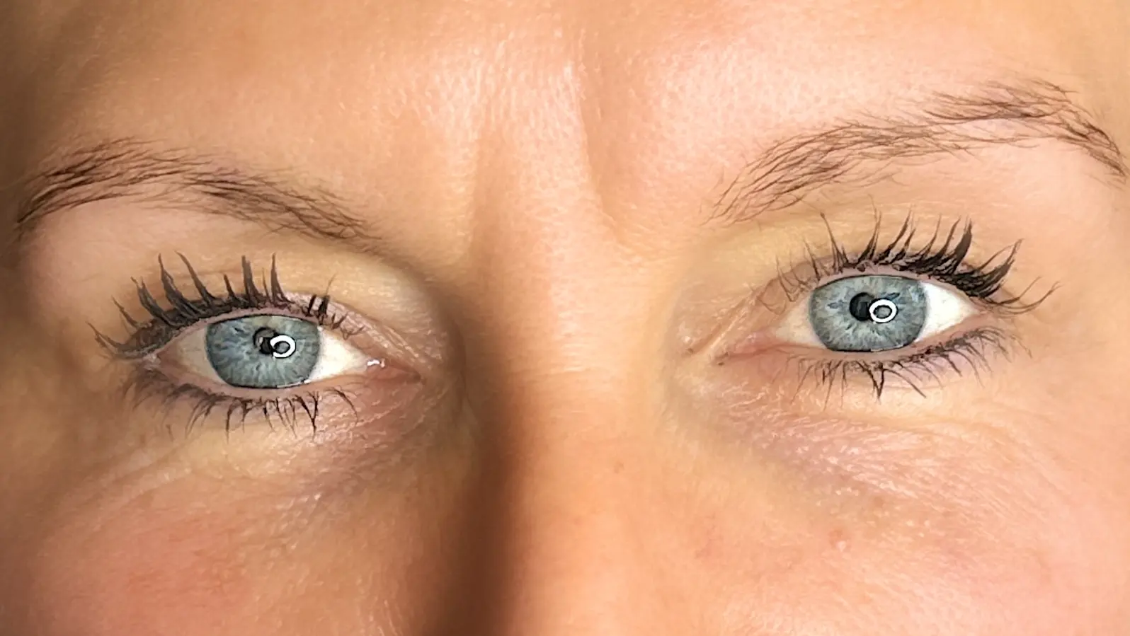 Permanent Make-up Augenbrauen vorher Beispiel 1