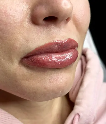Permanent Make-up Lippen nachher Beispiel 2